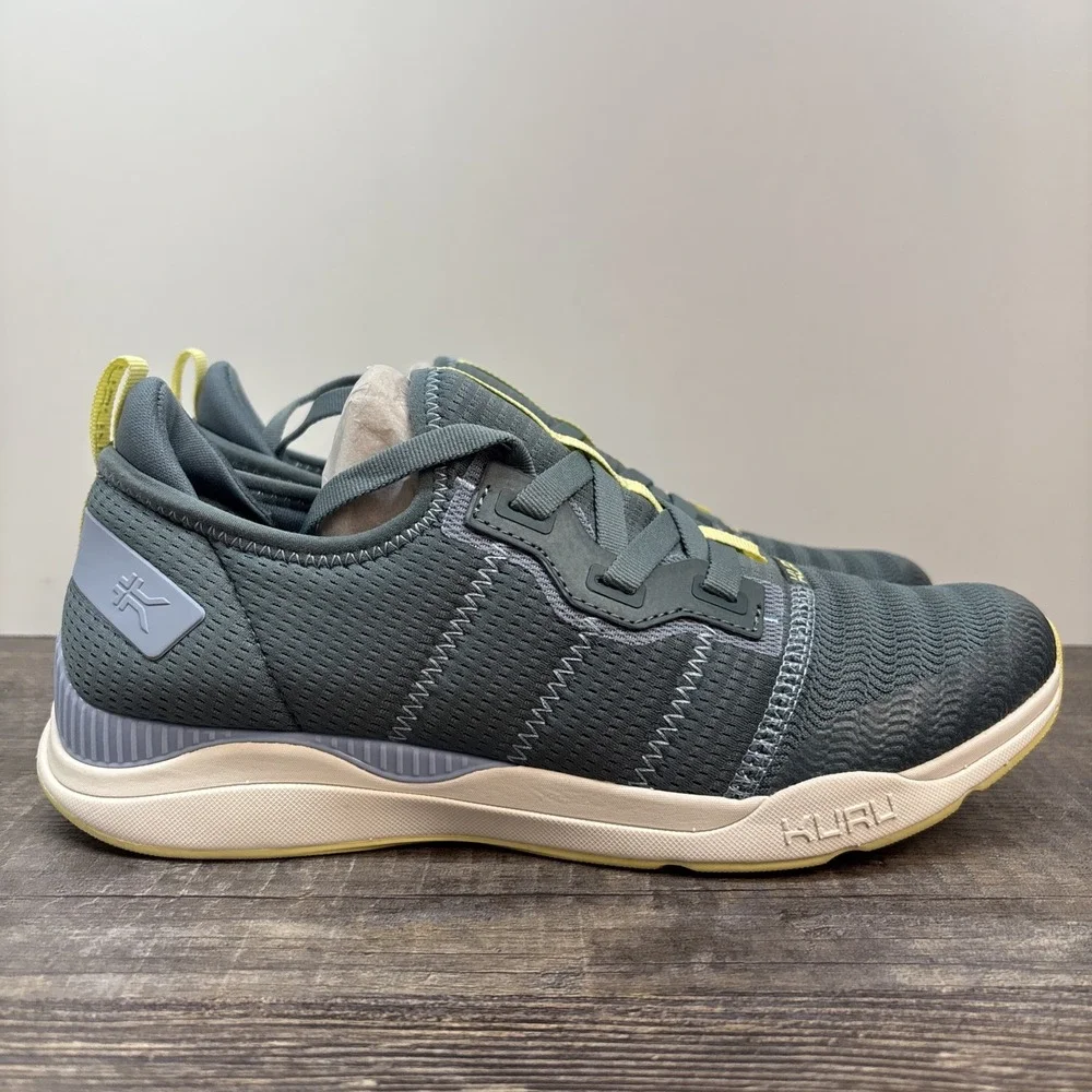 KURU Stride Move Women's 9.5 Sneaker Shoe Blue Haze-Lime Sorbet $149 NEW